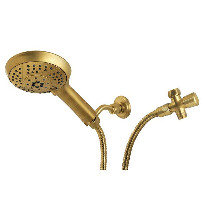 Kingston Brass KX1547BD Multi-Function Hand Shower Kit, Brushed Brass