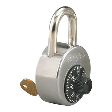 Master Lock 2010 High Security Combination Padlock, Control key feature, 1" (25mm)