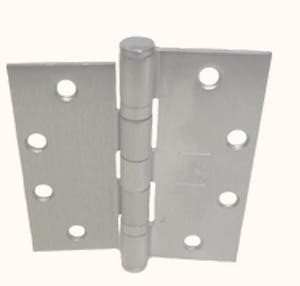 PBB CU-BB815045 5 Knuckle Ball Bearing Full Mortise Centered Unequal Leaf Hinge
