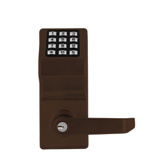Alarm Lock DL6100 Trilogy Networx Wireless Lock w/ Digital Keypad, Duronodic Finish