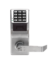 Alarm Lock PDL6200IC Trilogy Networx Proxmity Digital Straight Lever Lock w/ Door Position Switch & REX, Duronodic Finish
