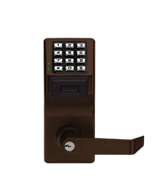 Alarm Lock PL6200/10B Trilogy Networx Prox Lock w/ Door Position Switch & REX, No Keypad, Standard 6-Pin SCY1 Cylinder, Duronodic Finish