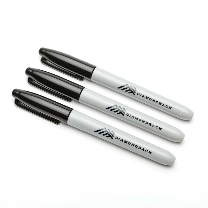 Diamondback DB15-06-BK-3PK DB Sharpie, Marking Pens, Black, Pk/3
