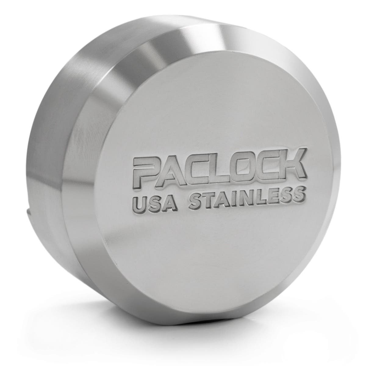 Paclock UCS-8S Hidden Shackle Stepped-Back Puck Lock, Universal Cylinder System,6-Pin Cylinder