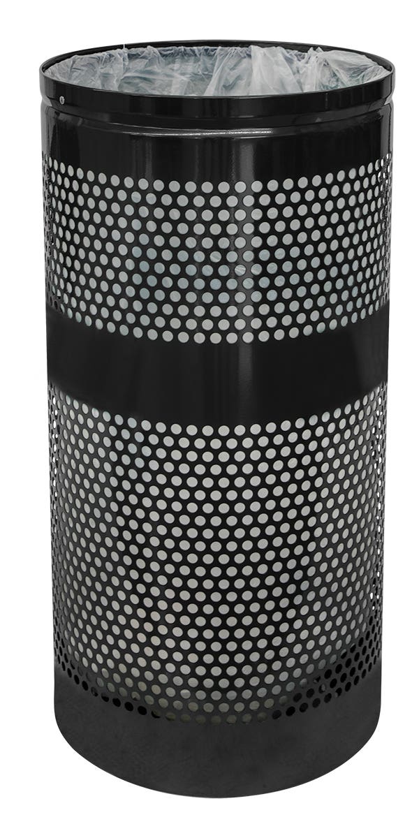 Ex-Cell Kaiser WR-34R Landscape Series 34-Gallon Receptacle