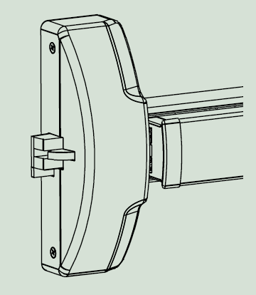 Mortise Lockset without a Deadbolt